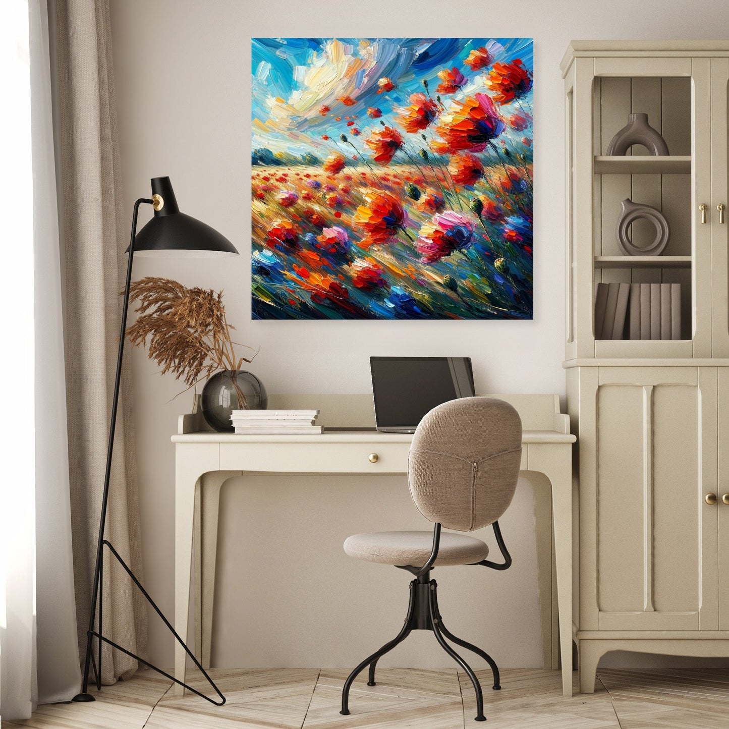 Whispering Poppies Canvas