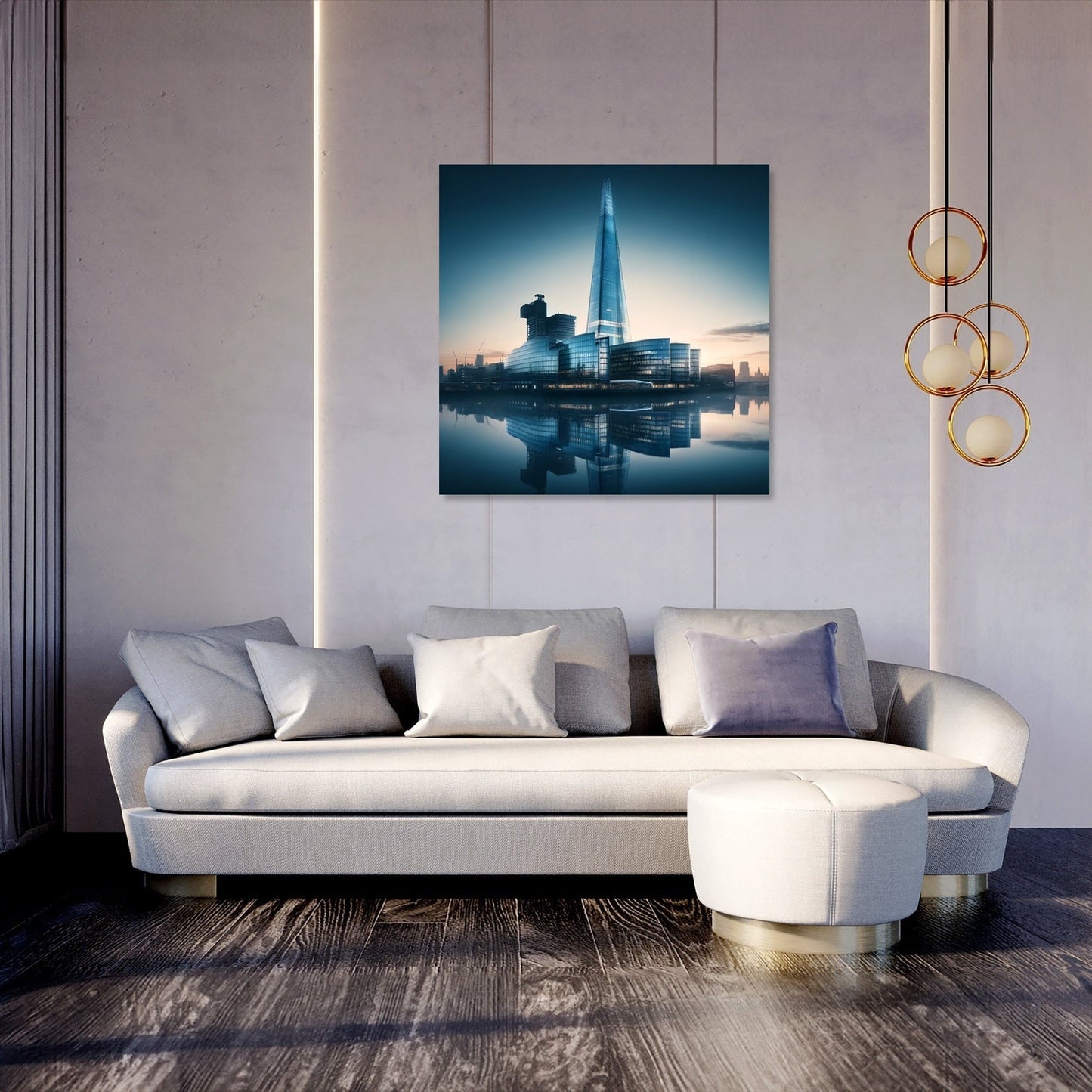 The Shard Serenity Canvas