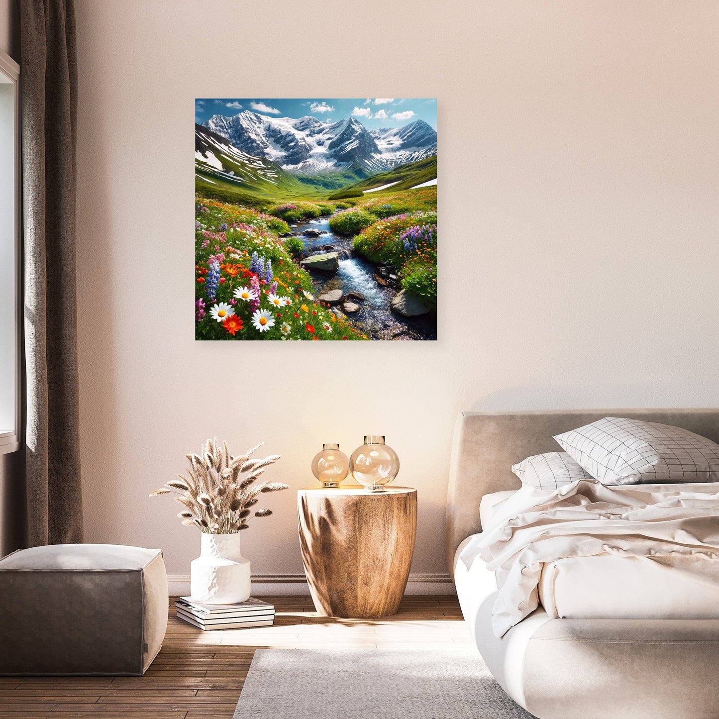 Alpine Bloom Canvas