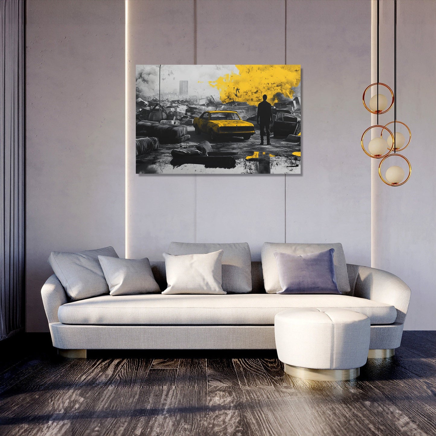 Absurd Silhouettes Canvas