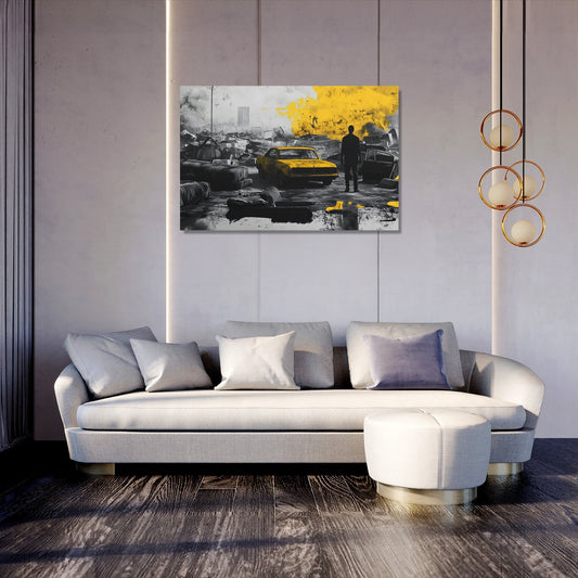 Absurd Silhouettes Canvas