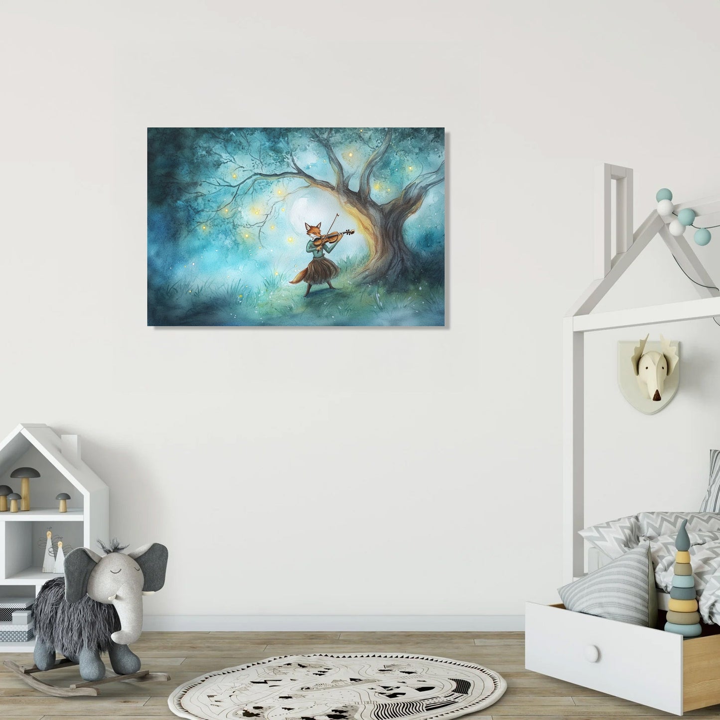 Fox's Melody Canvas