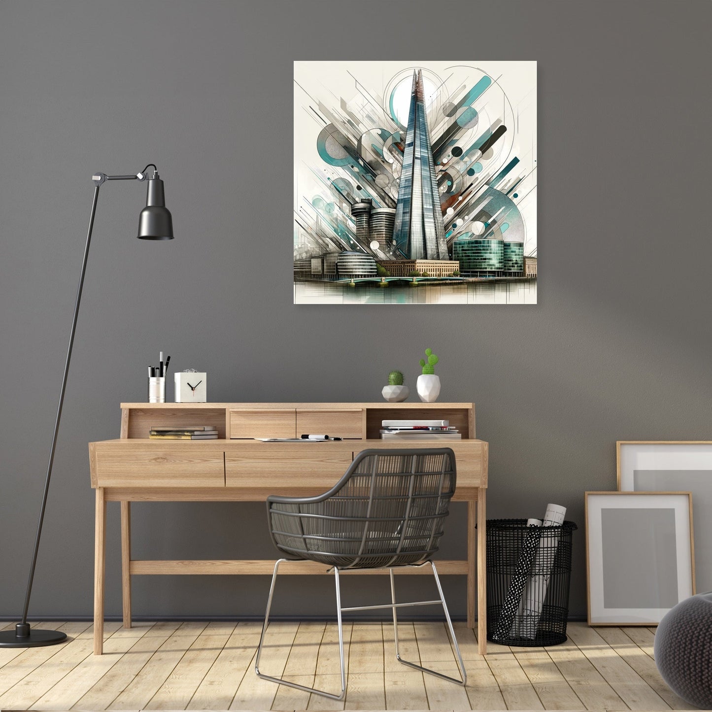 London Shard Spectrum Canvas