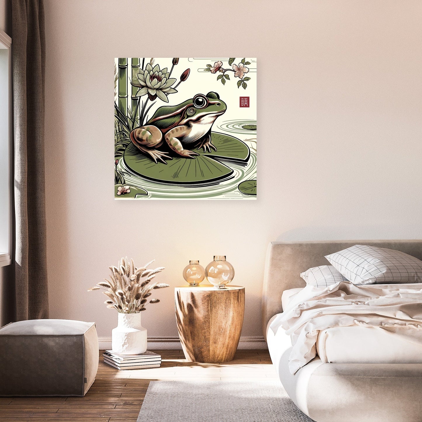 Tranquil Frog Canvas