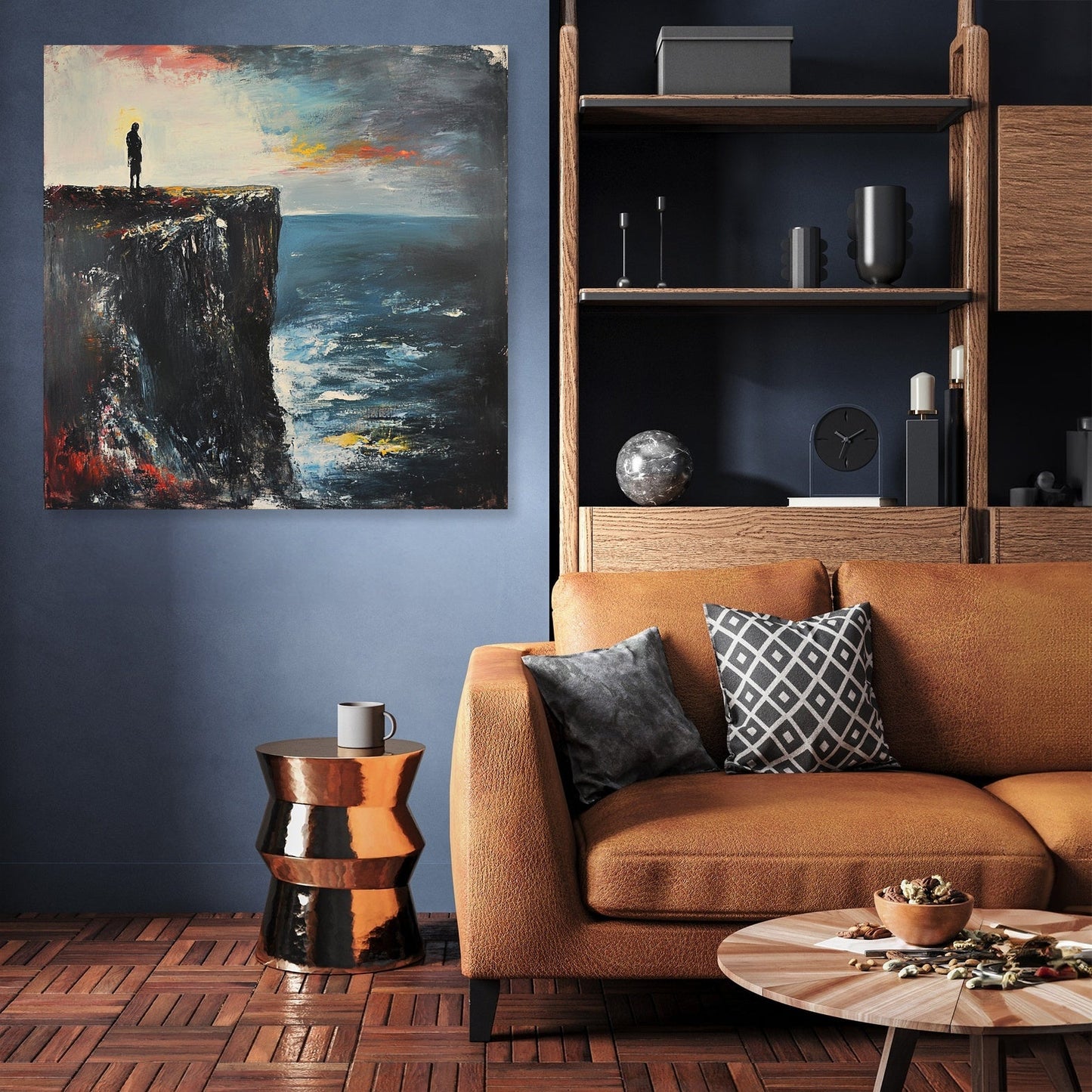 Saint David's Cliff Canvas