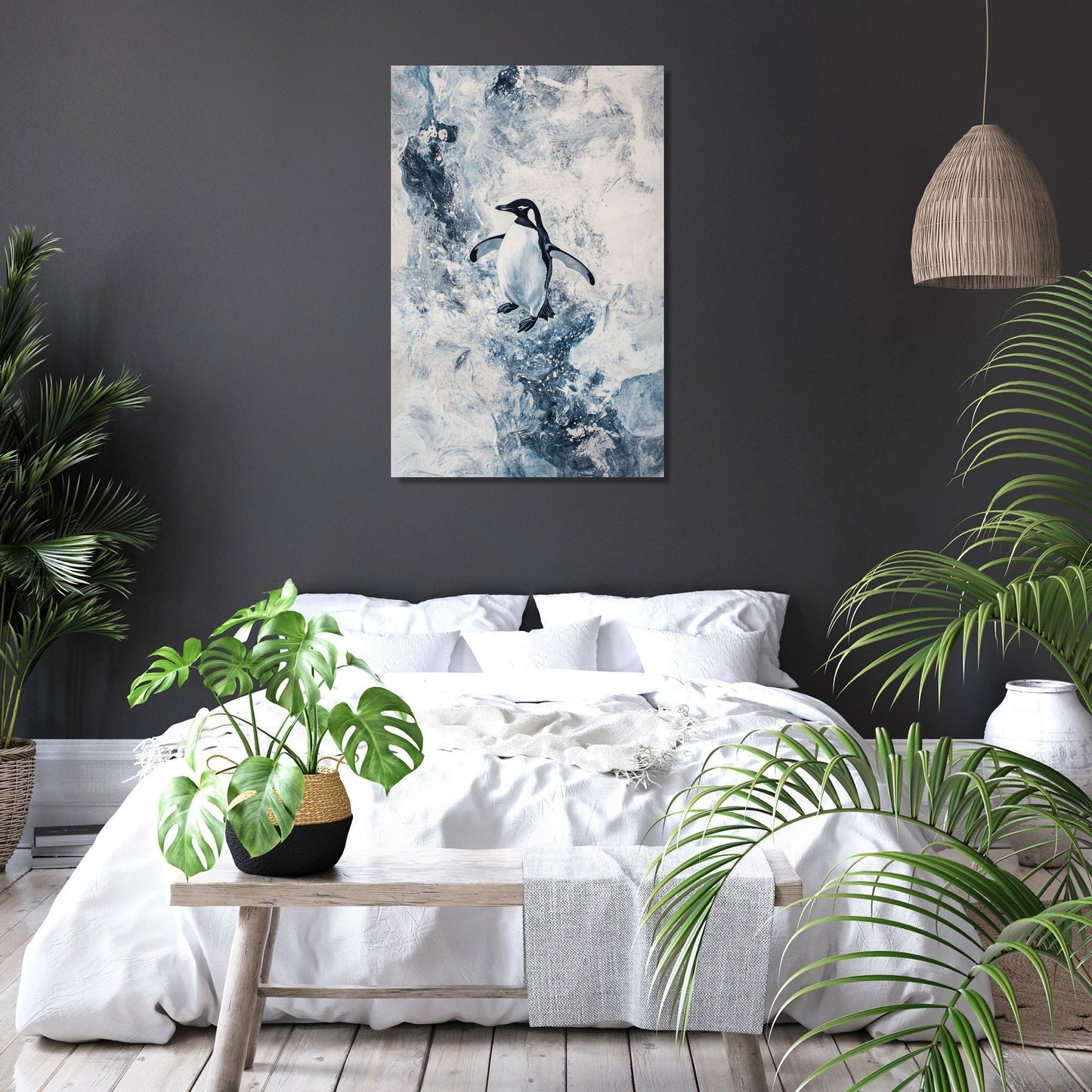 Penguin’s Pilgrimage Canvas