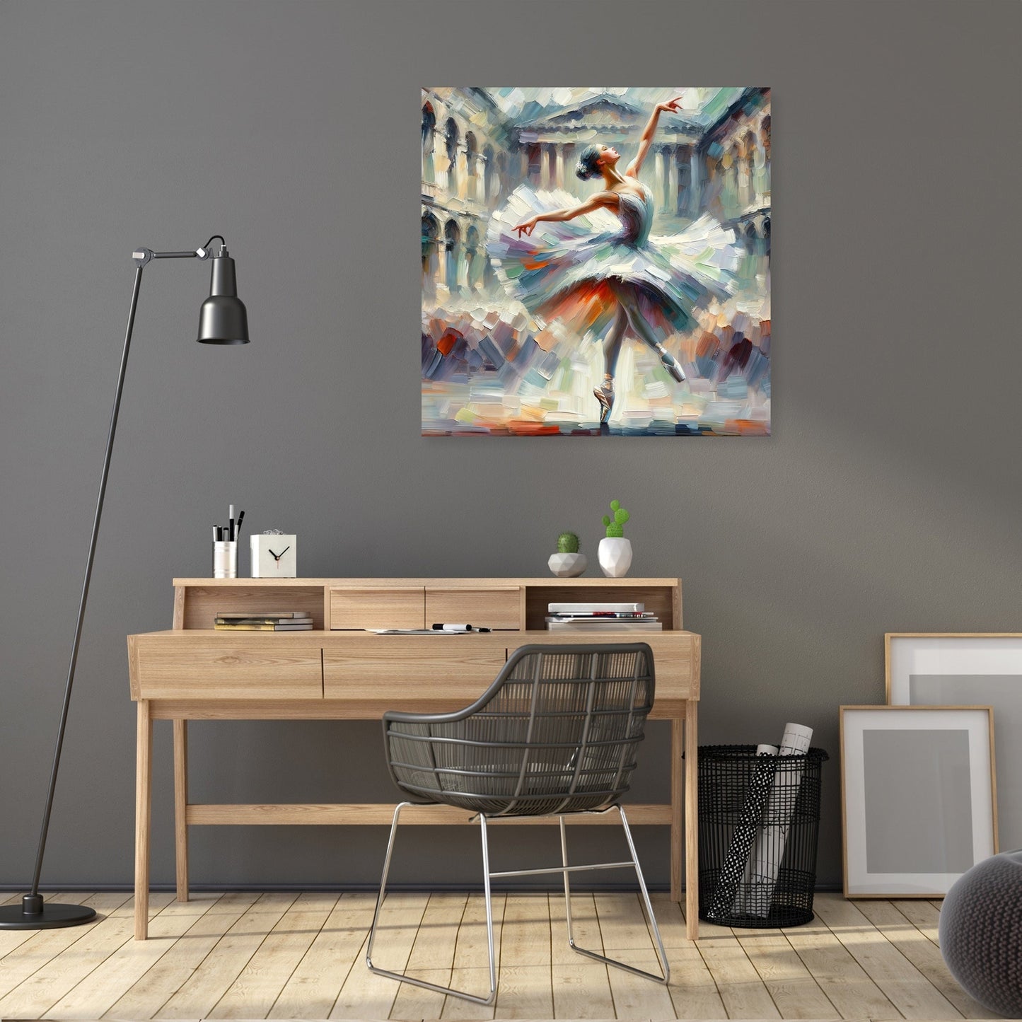Graceful Spin Canvas