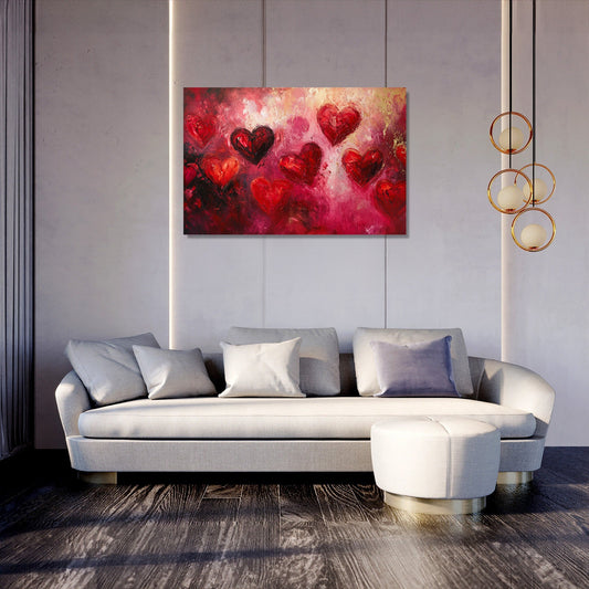 Radiant Heart Canvas
