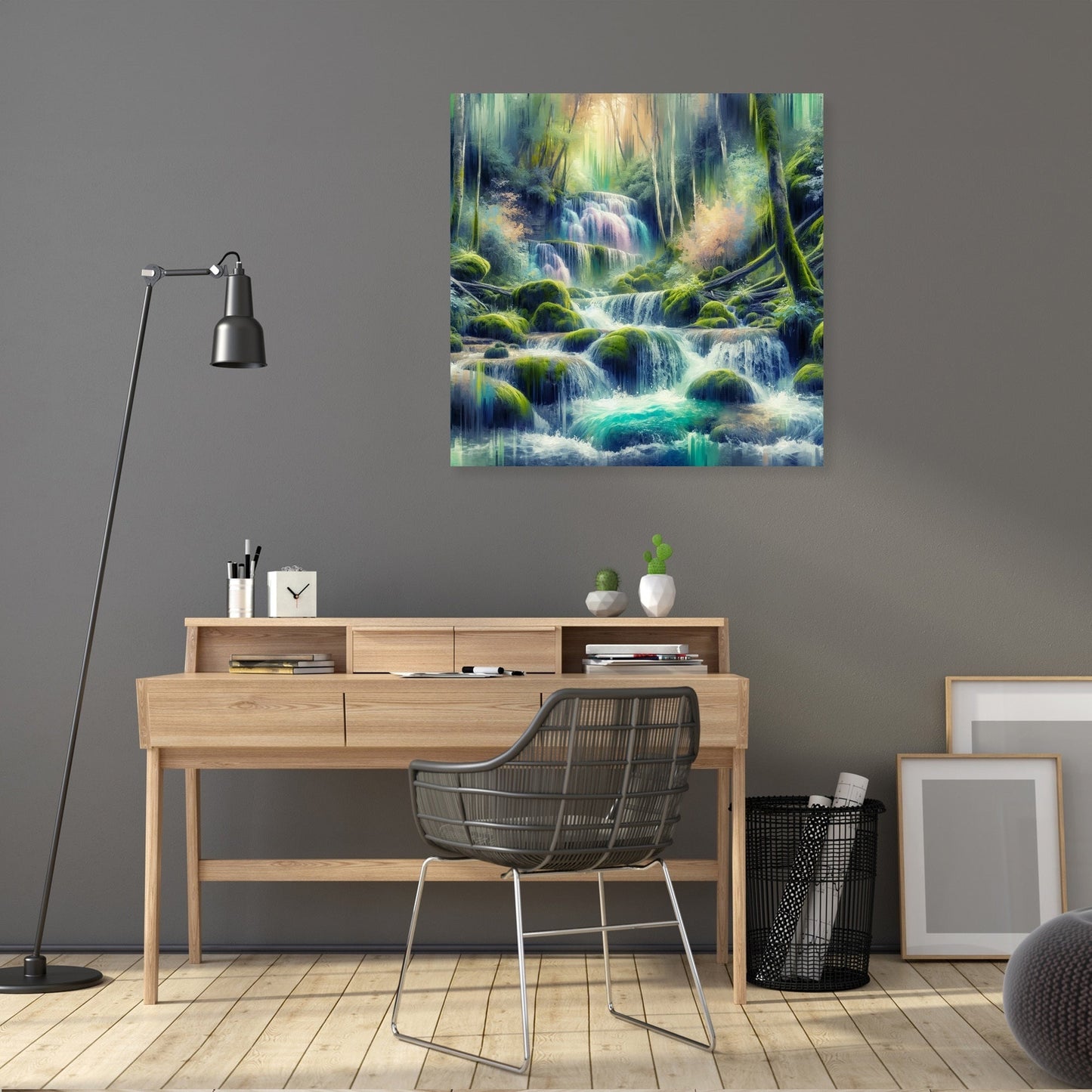 Mystical Waterfall Canvas