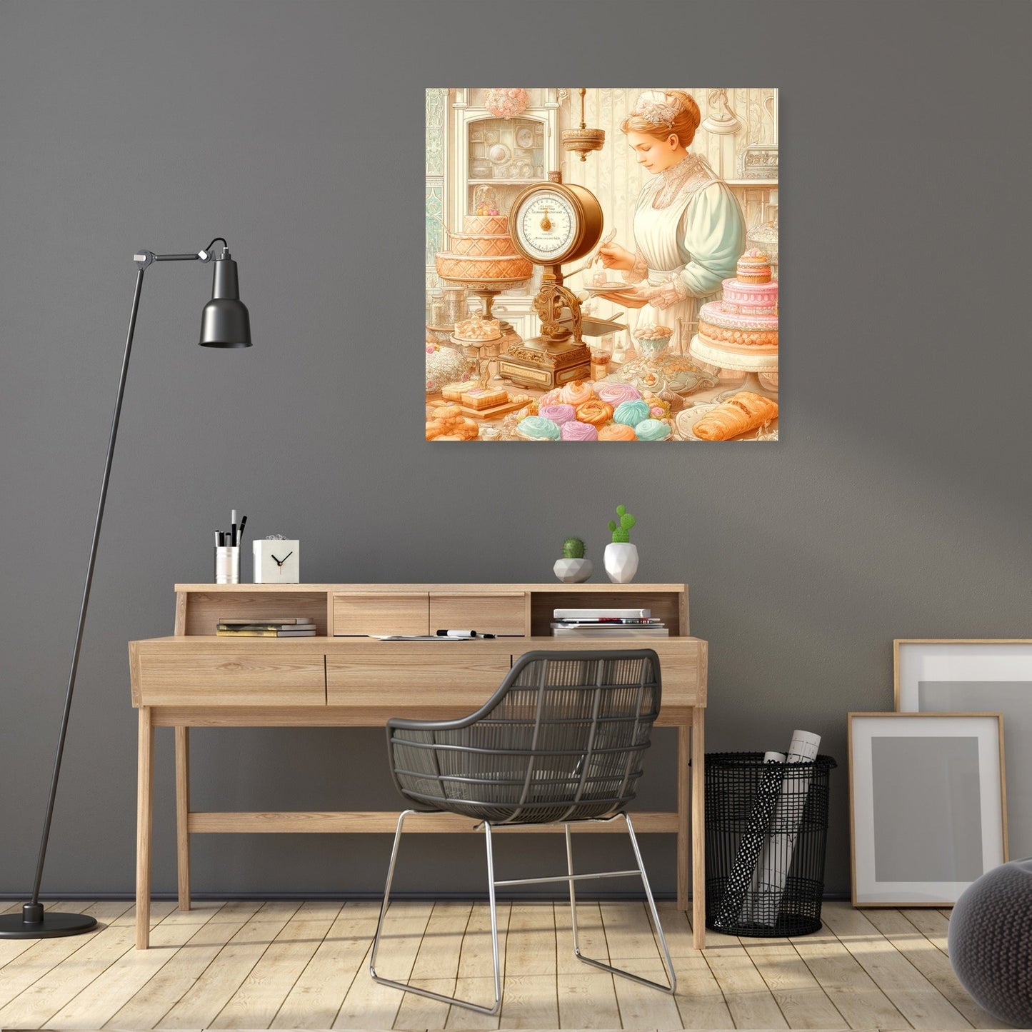 Pastel Patissier Canvas