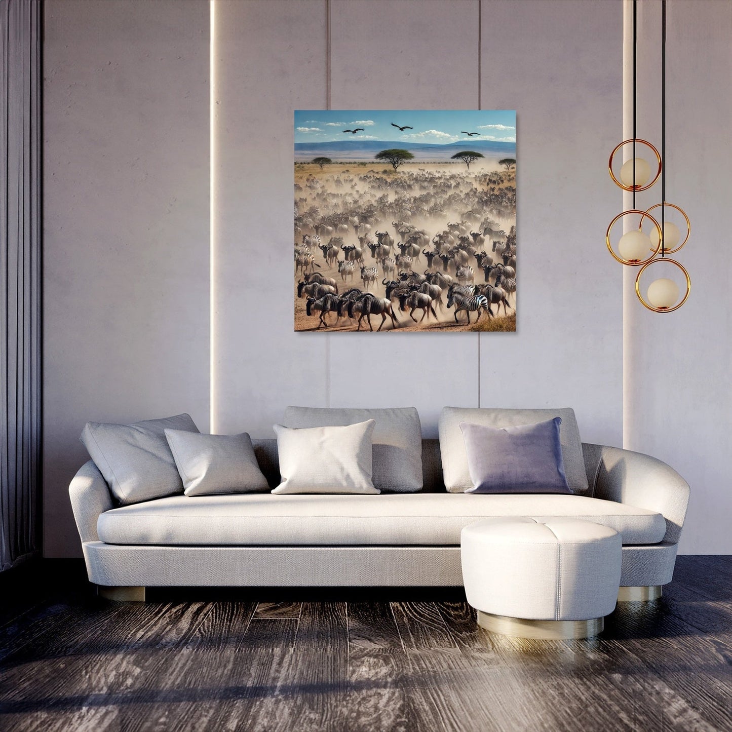 Serengeti Journey Canvas