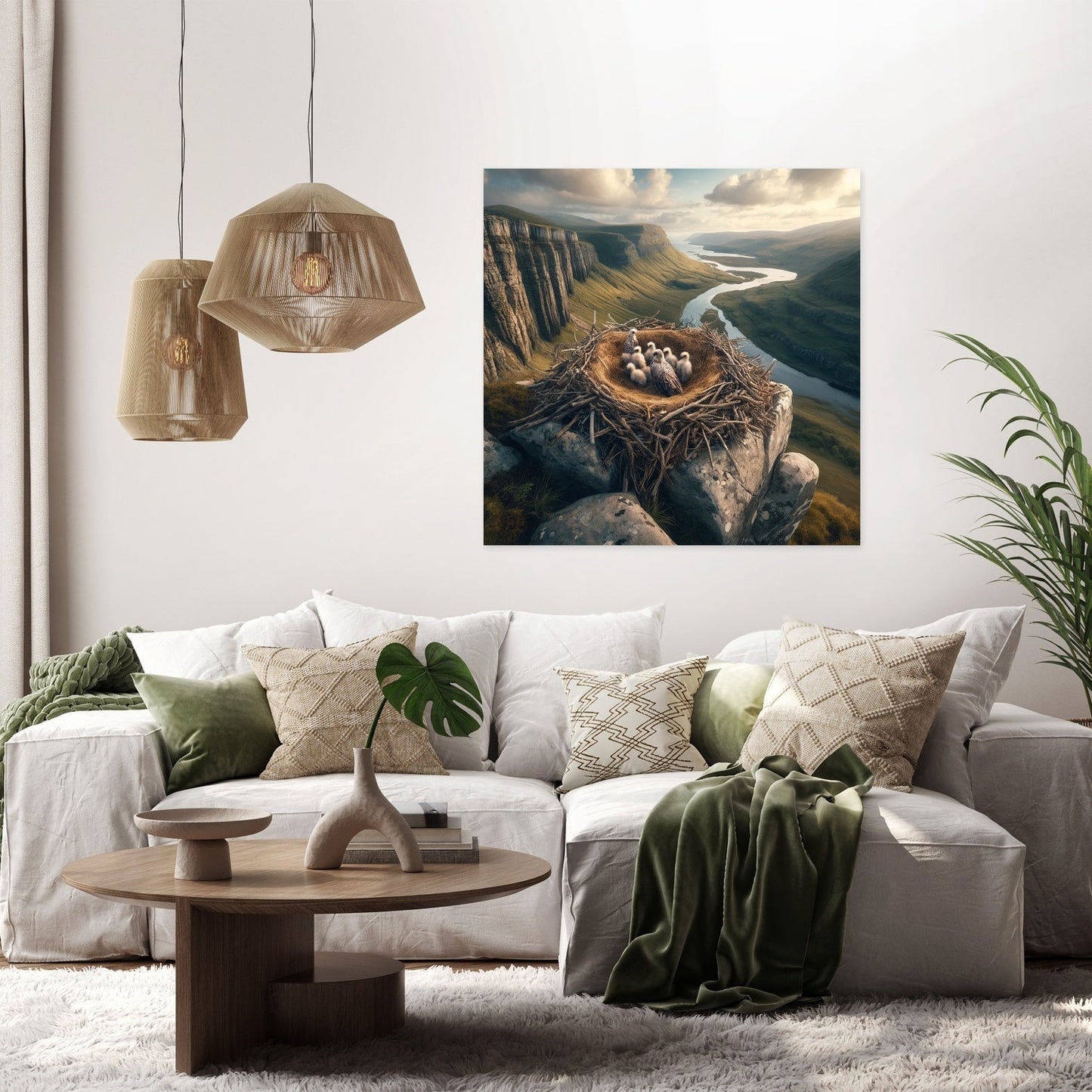 Eagle's Nest Majesty Canvas