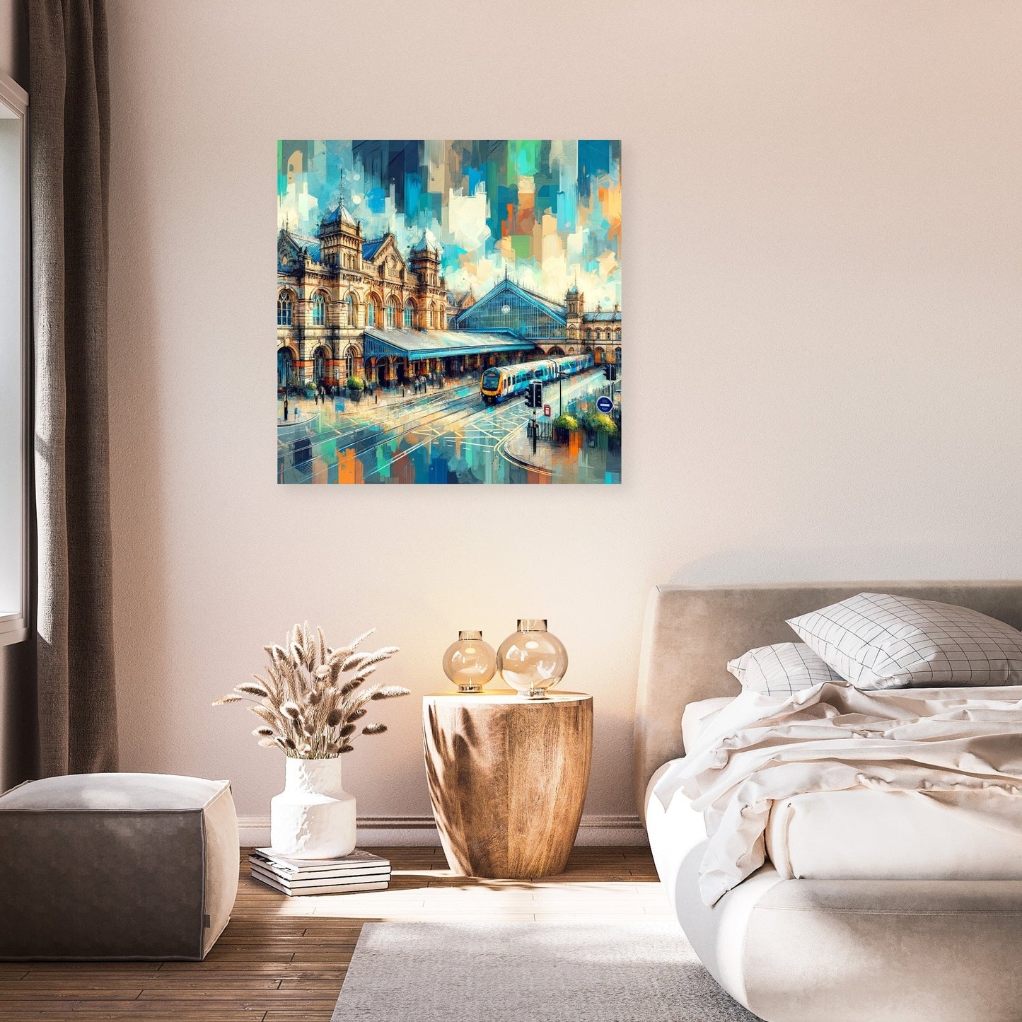 Bristol Station Impressions Canvas