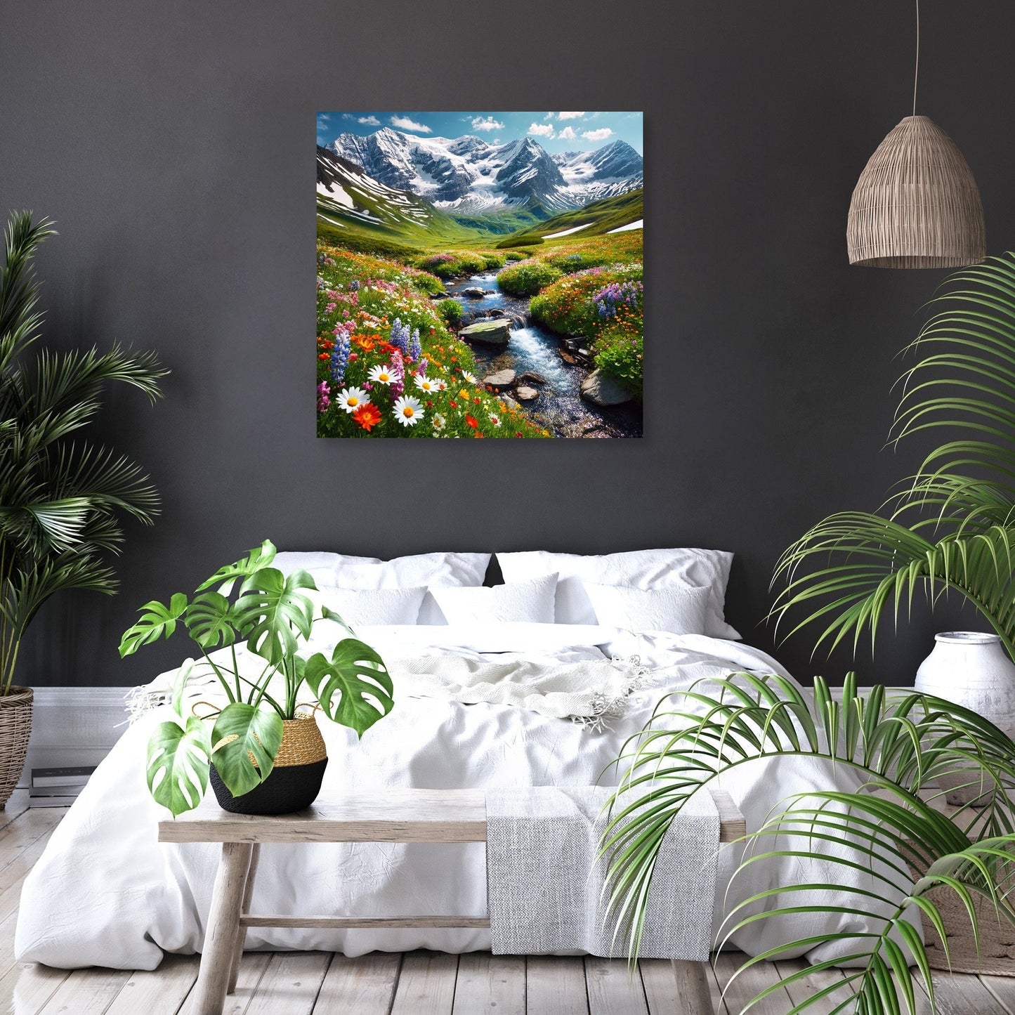 Alpine Bloom Canvas