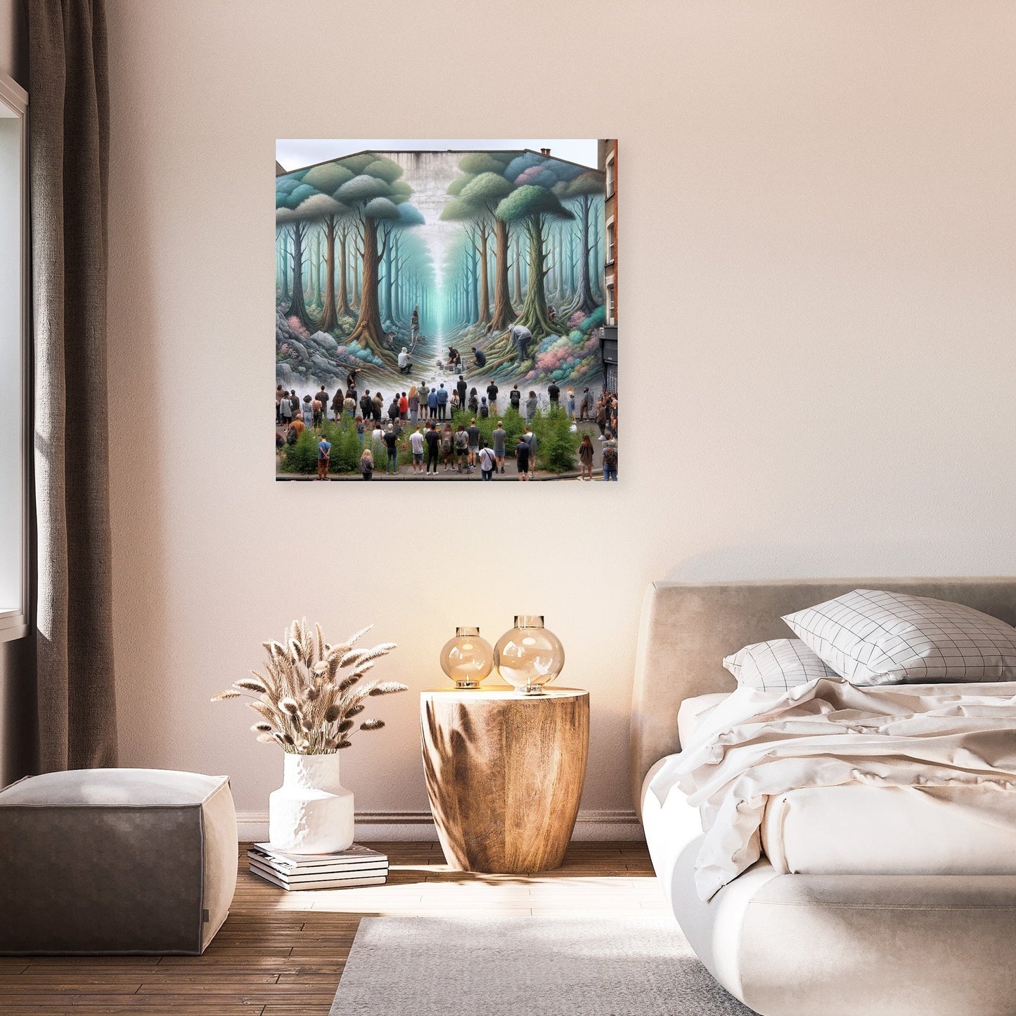 Forest Mural Oasis Canvas