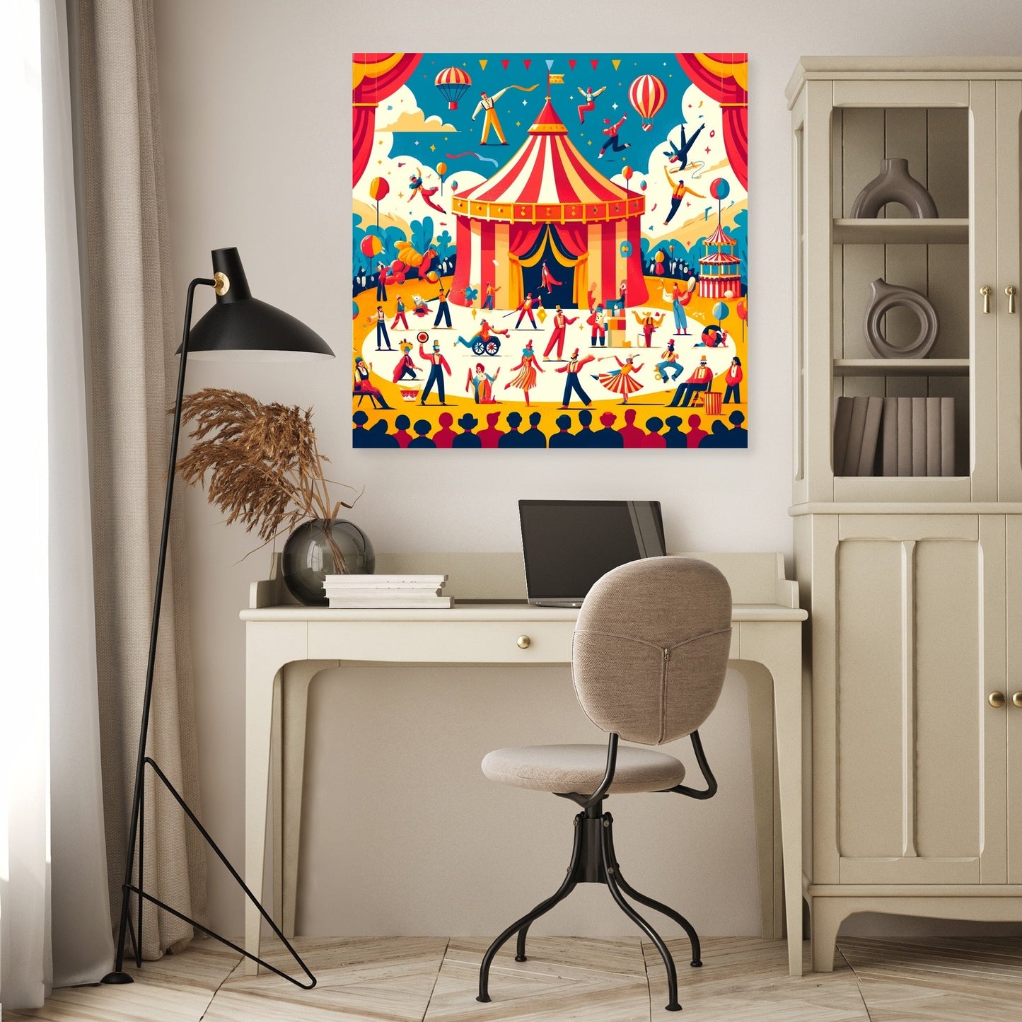 Circus Spectacle Canvas