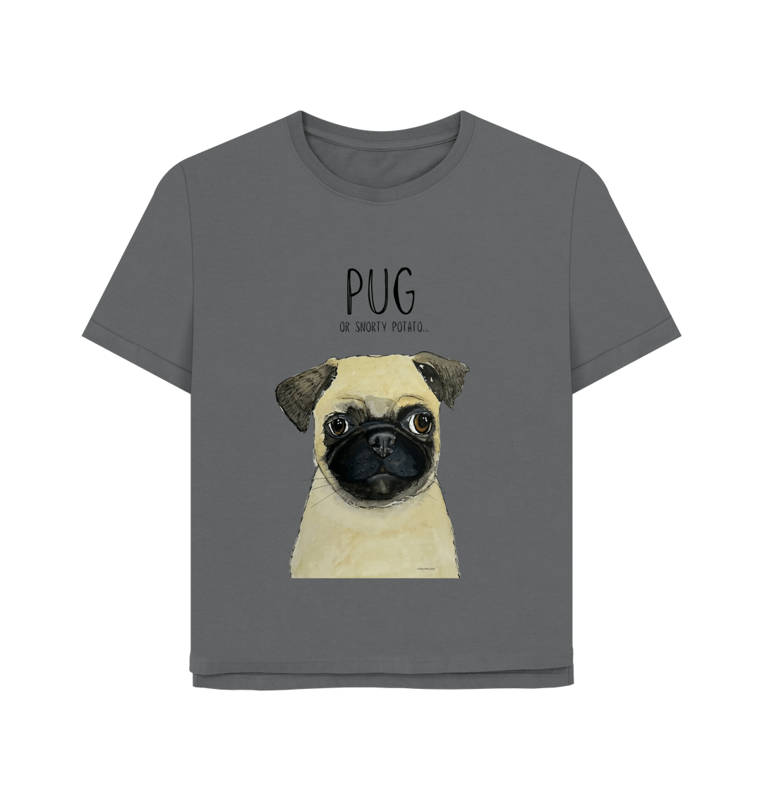 Pug Women's Relaxed Fit T Shirt