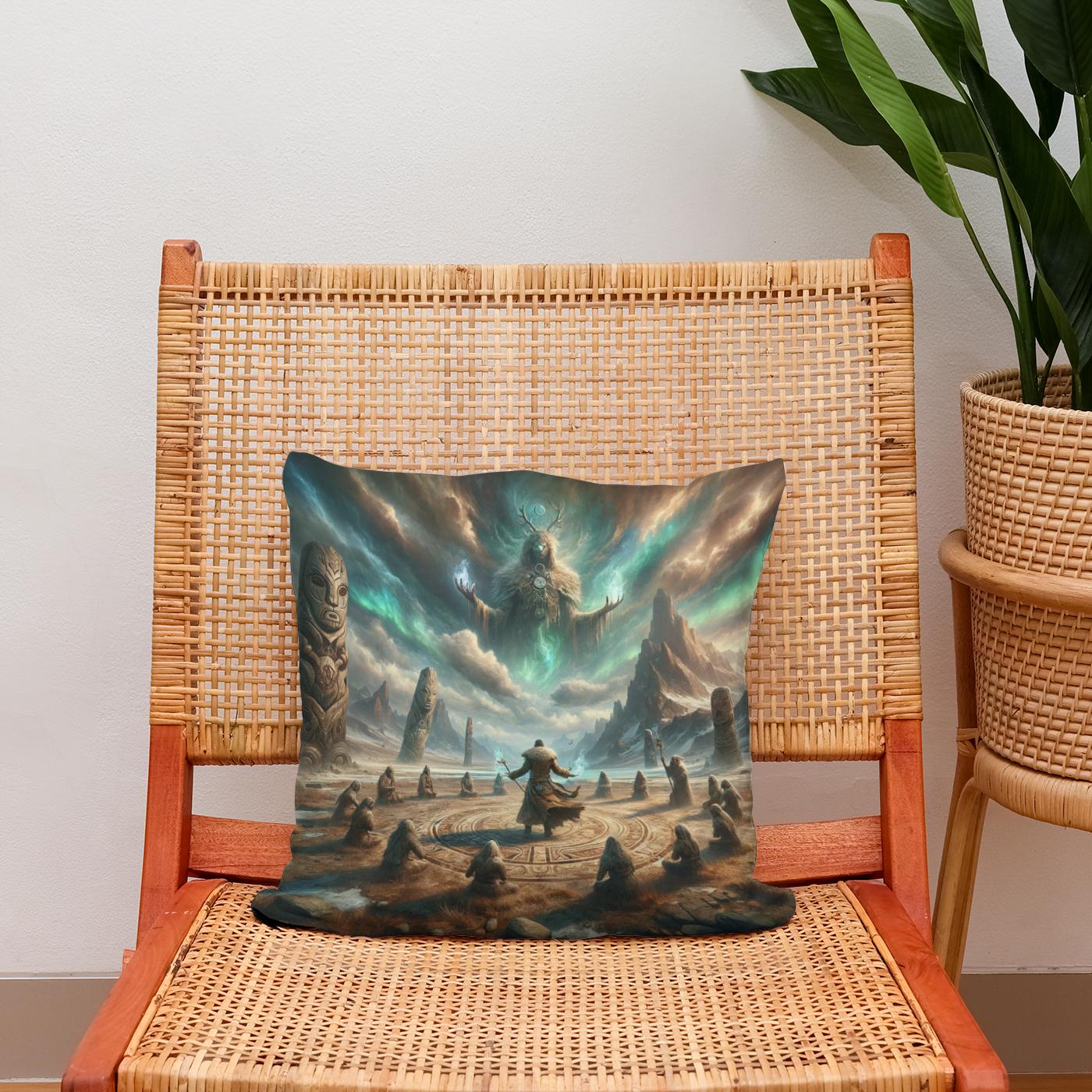 Elemental Ritual Cotton Cushion