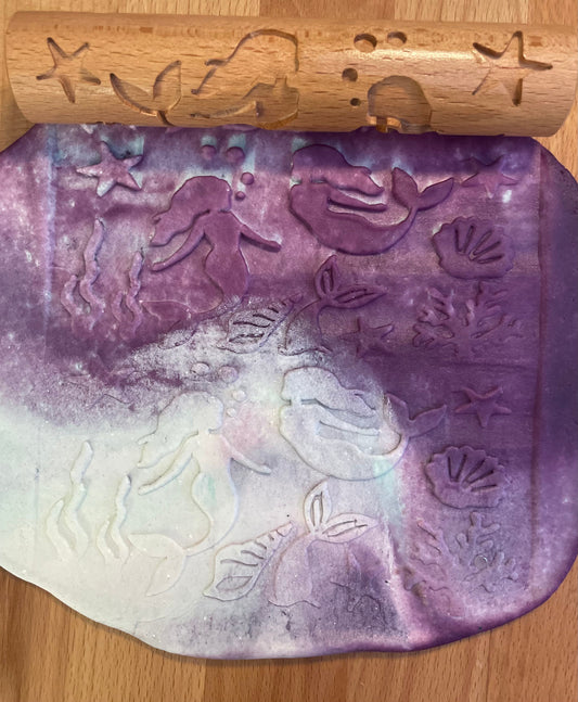 Mermaid Scene Rolling Pin