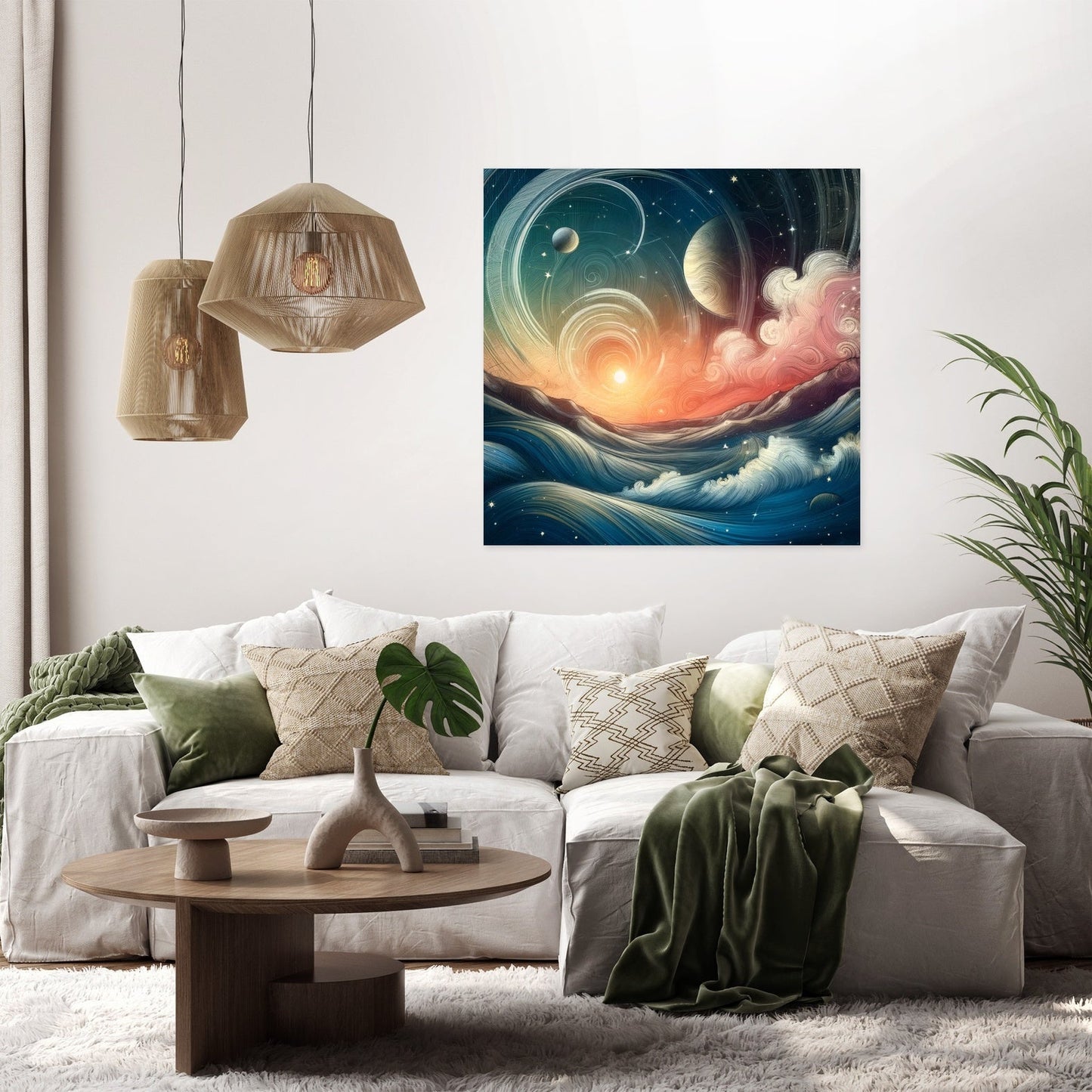 Cosmic Sketch Canvas