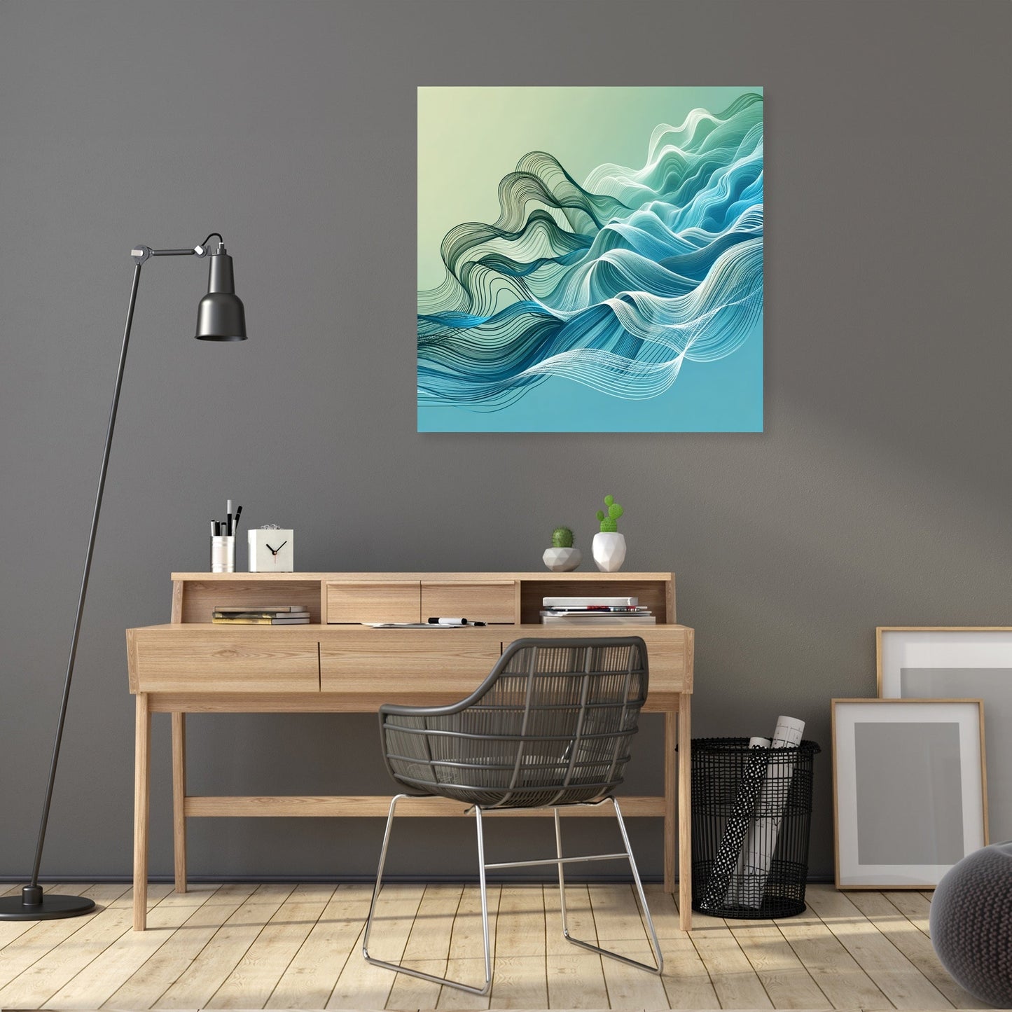 Ocean Waves Canvas