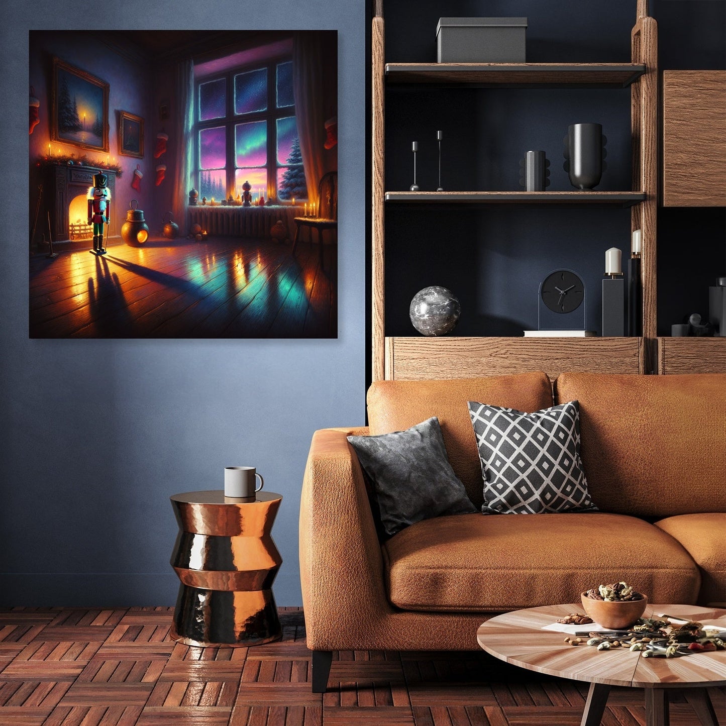 Nutcracker's Melancholic Eve Canvas