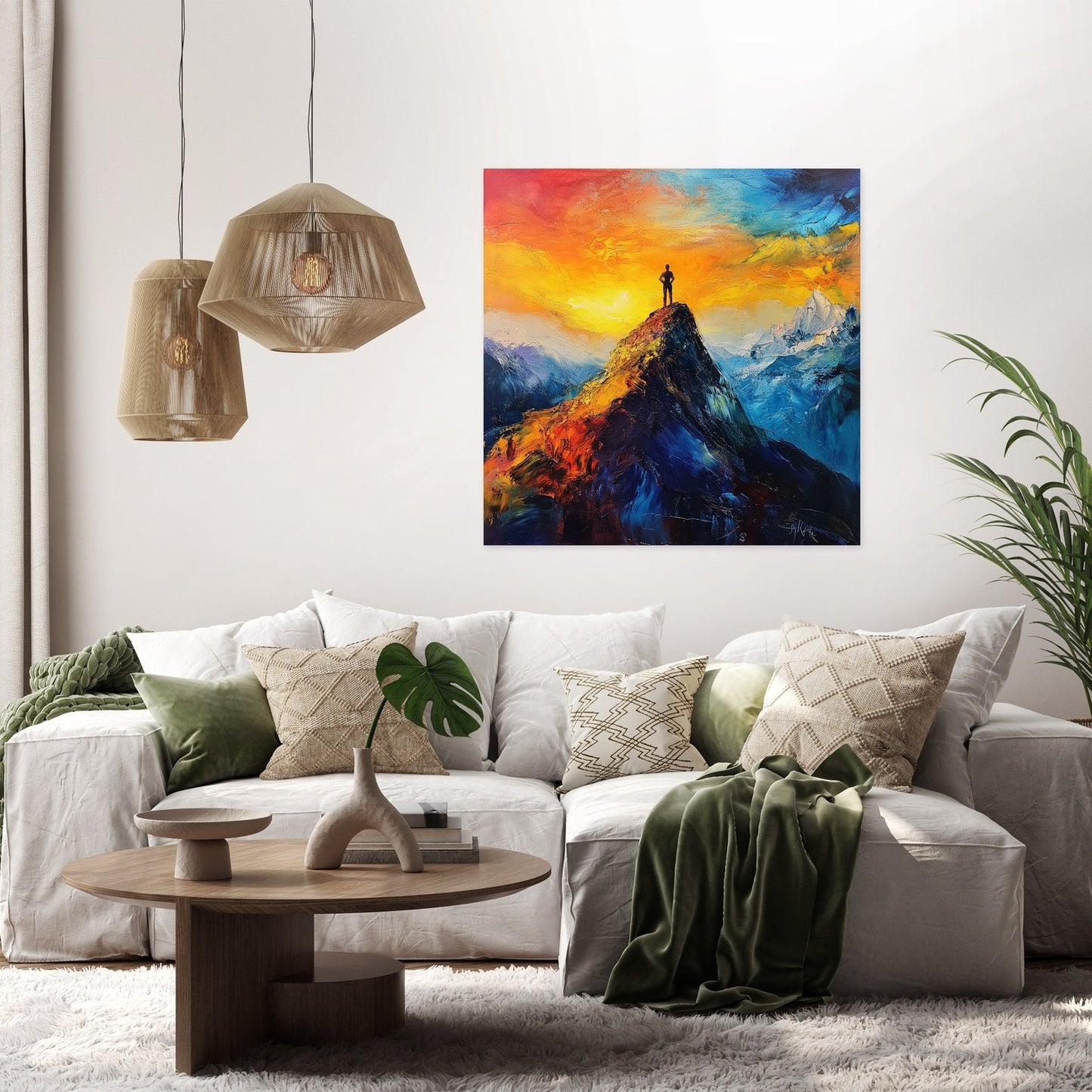 Peak of Glory Canvas