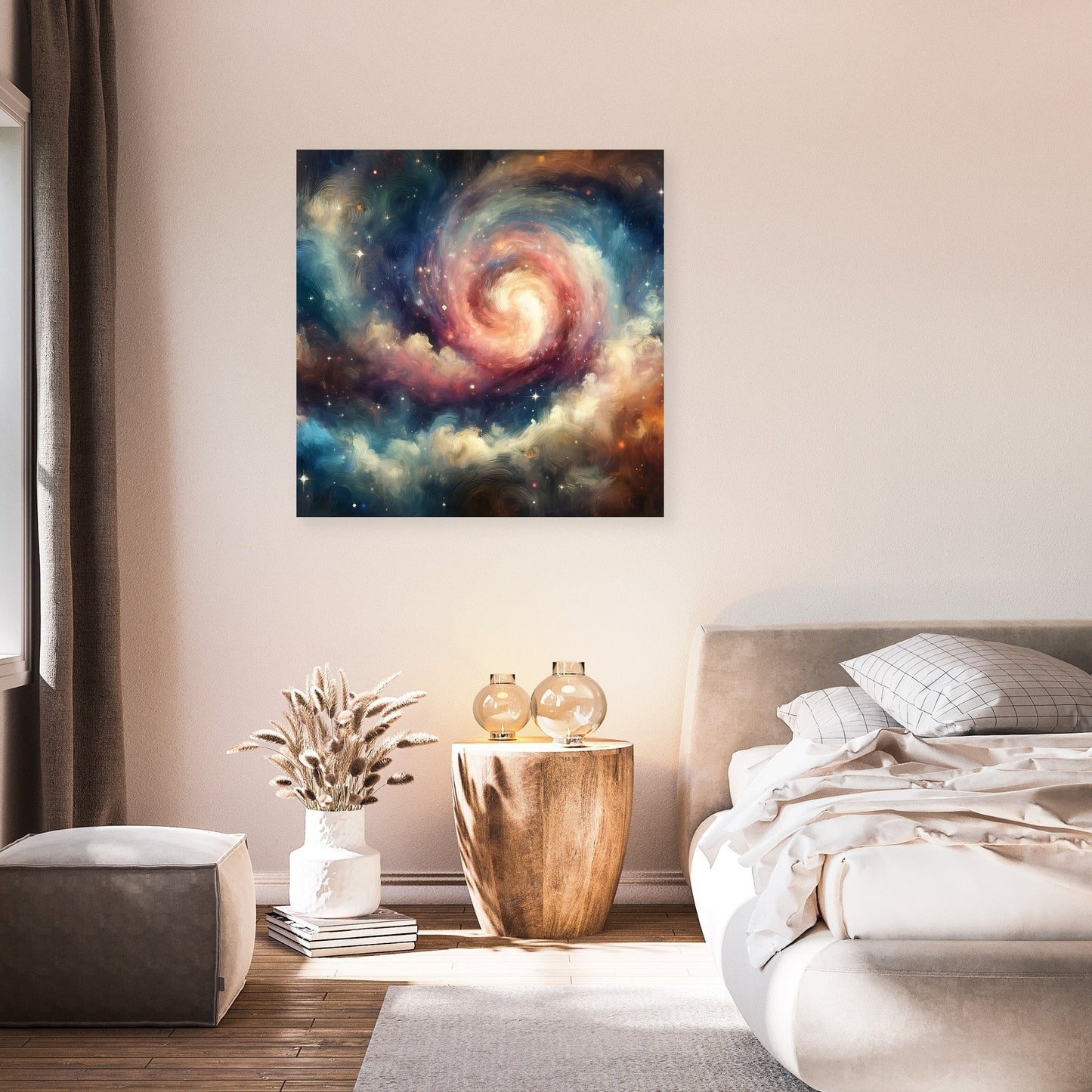 Galactic Swirls Canvas