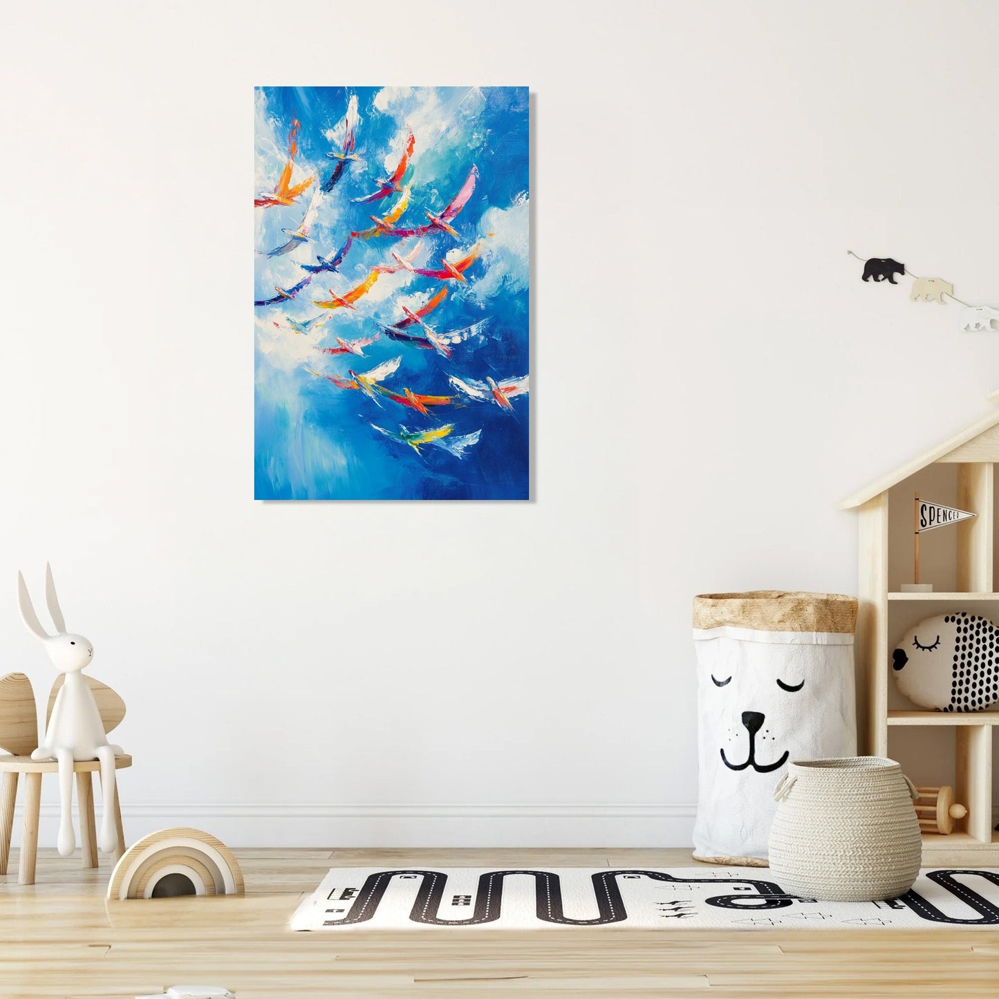 Sky Racer Canvas