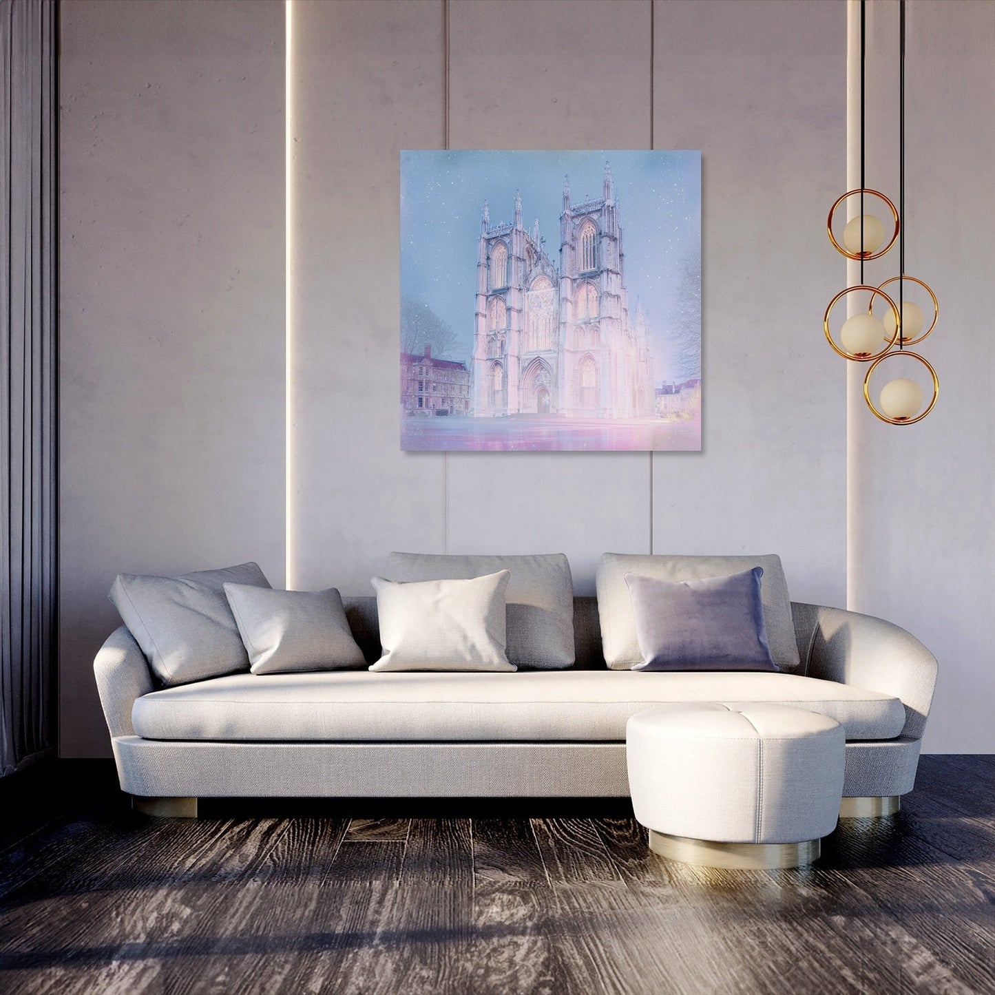 Beverley Minster Illumination Canvas