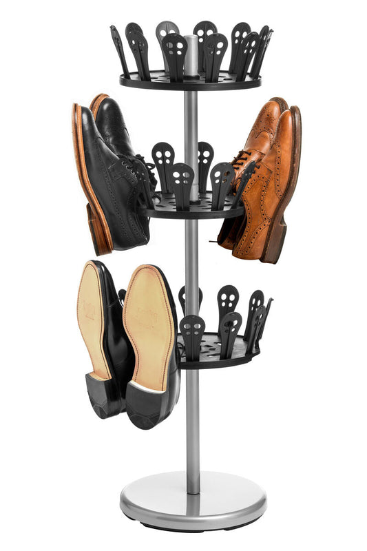 Tavia 3 Tier Revolving Shoe Stand