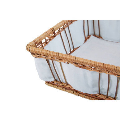 Orla Set Of Two Natural Fern Baskets with Lining