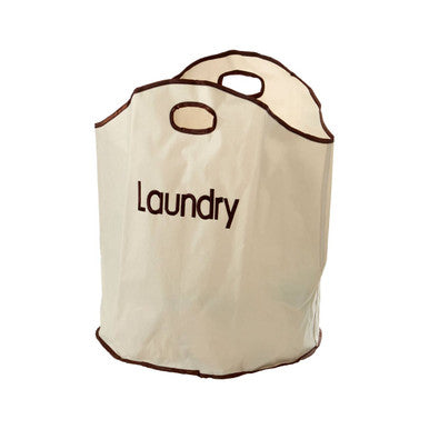 Green Loop Cream  Polyester Laundry Bag