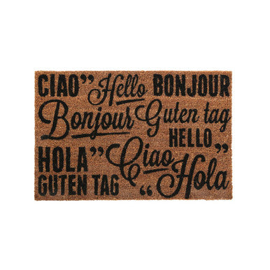 Coir Greetings Doormat