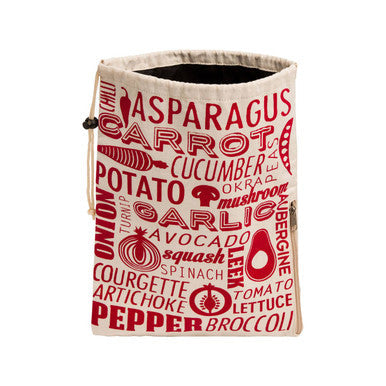 Red and Natural Vegetable Bag | Porter