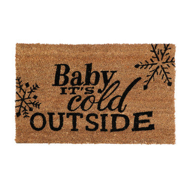 Filta Baby Its Cold Outside Coir Doormat
