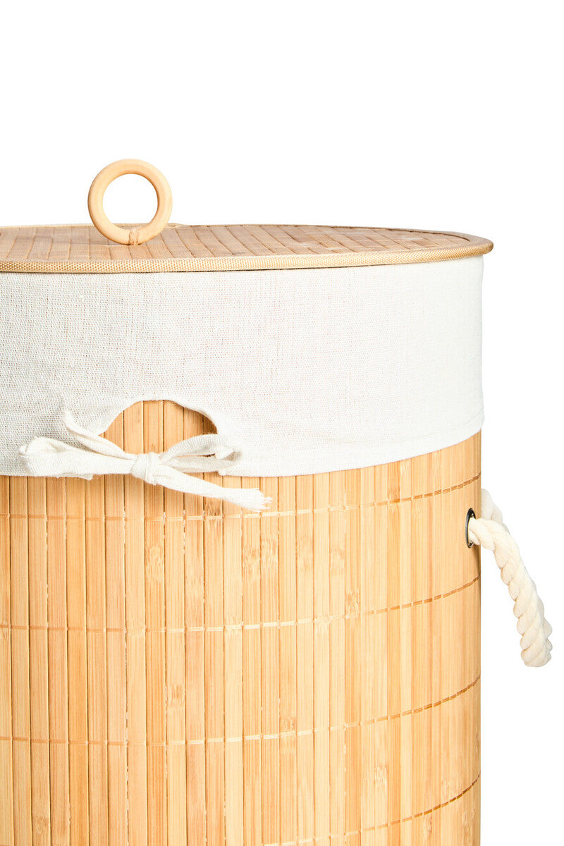 Kankyo Natural Round Laundry Hamper