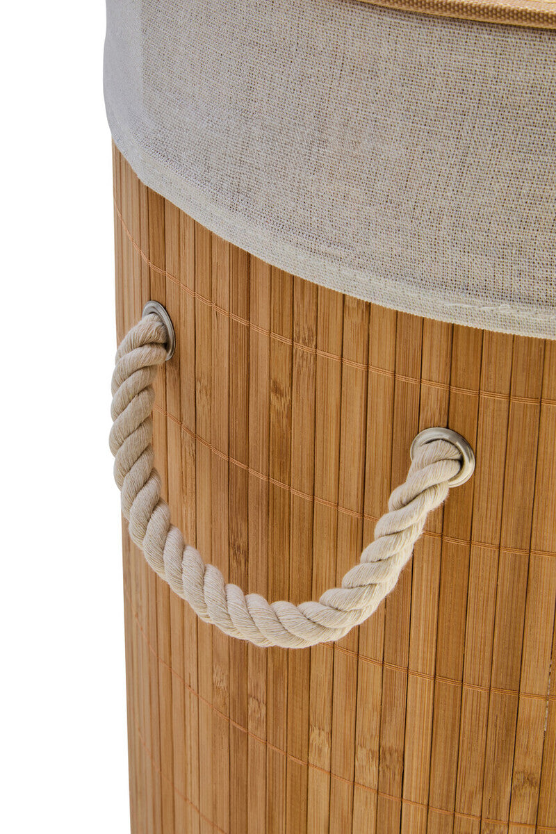 Kankyo Natural Round Laundry Hamper
