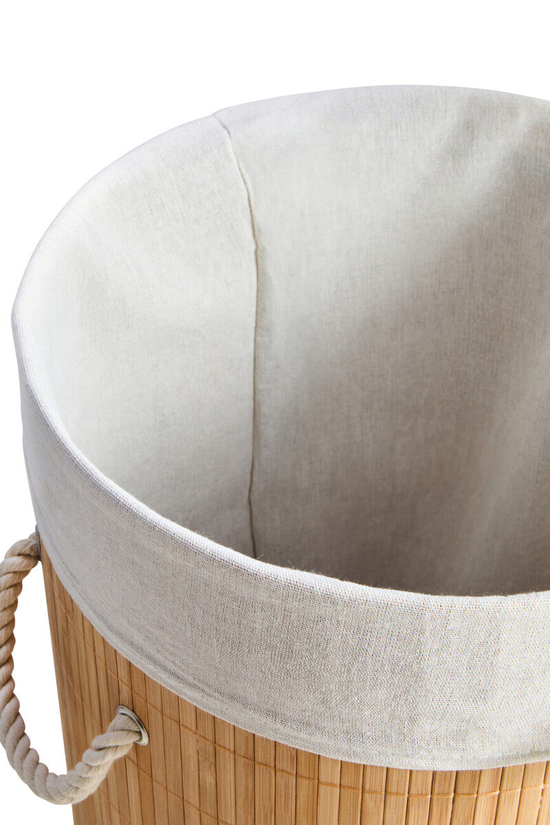 Kankyo Natural Round Laundry Hamper