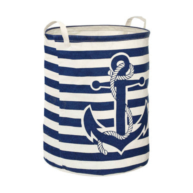 Blue and White Laundry Bag | Anchor