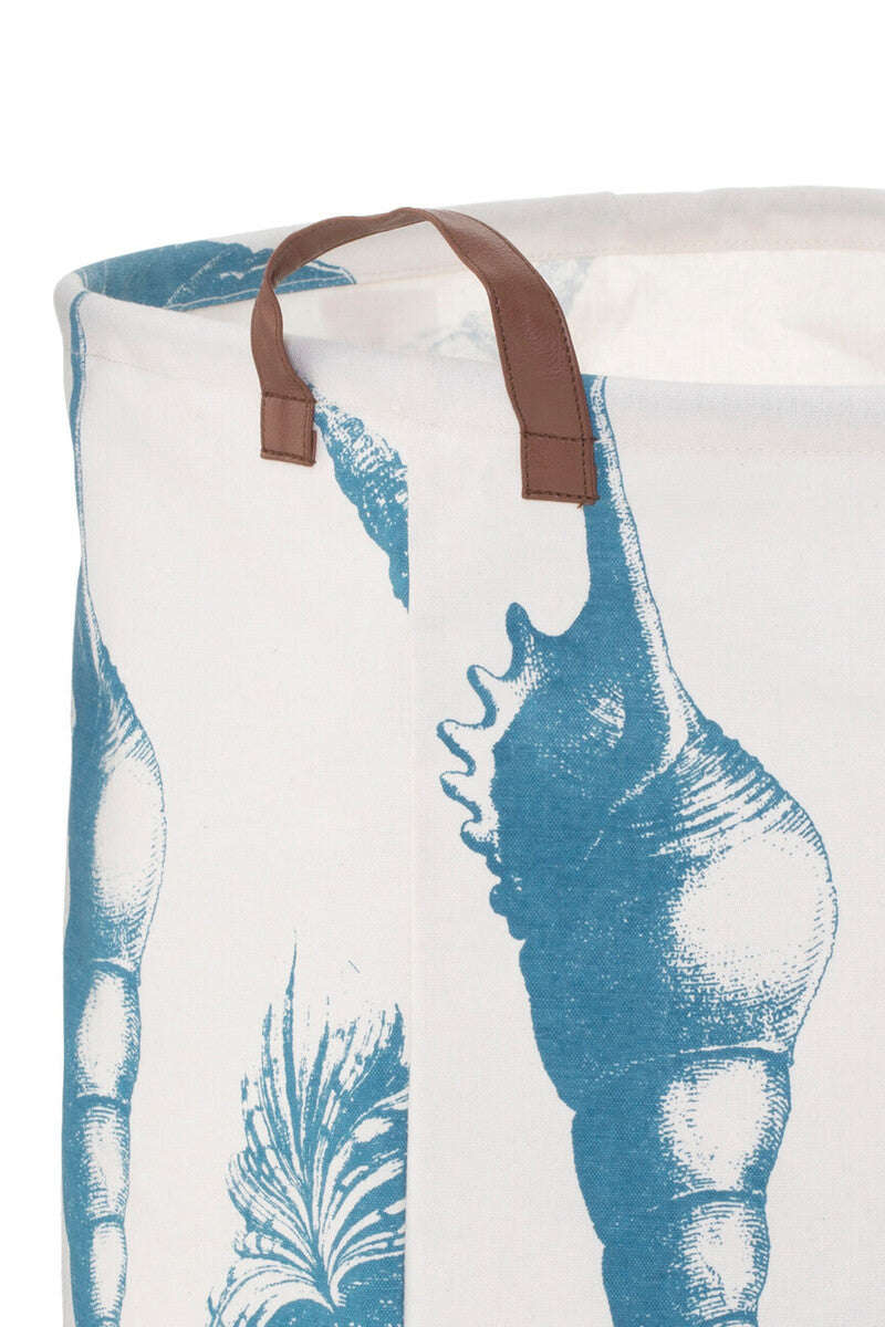 Blue and White Laundry Bag | Echo