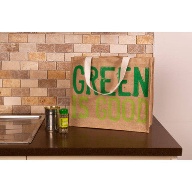 Jade Green Is Good Shopping Bag