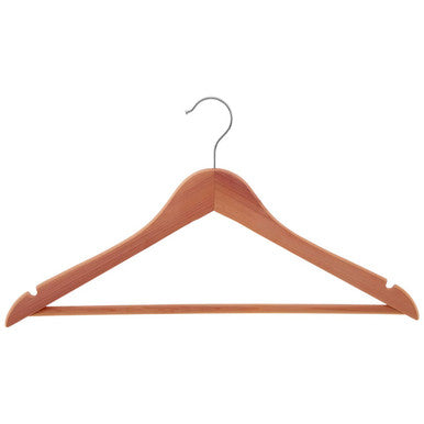 The Dandy Sparrow Cedar Wood Clothes Hanger With Notches