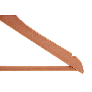 The Dandy Sparrow Cedar Wood Clothes Hanger With Notches