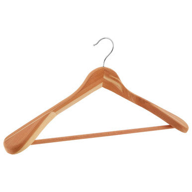 The Dandy Sparrow Cedar Wood Trouser Rail Clothes Hanger