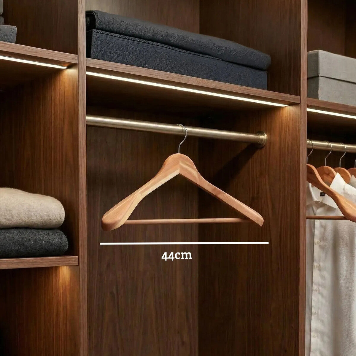 Cedar Wood Trouser Rail Clothes Hanger | The Dandy Sparrow
