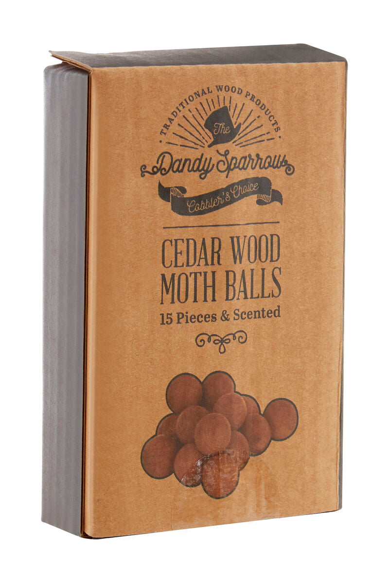 Dandy Sparrow 15 Piece Scented Cedar Balls | The Dandy Sparrow