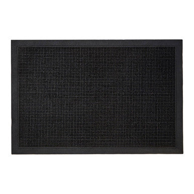 Filta Black Rubber Doormat