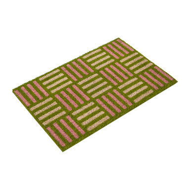 Filta Green Grid Design Doormat