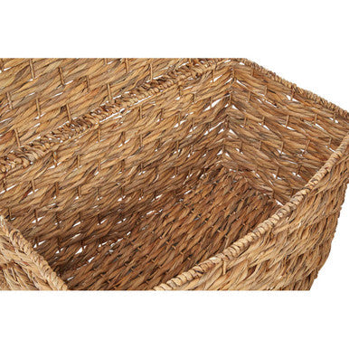 Lidi Set Of 6 Water Hyacinth Storage Baskets